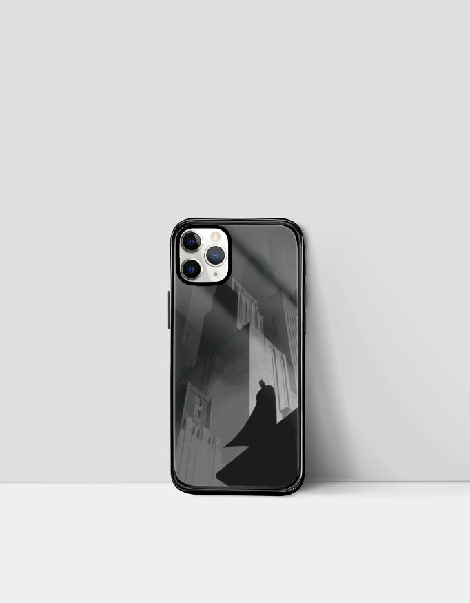 Gotham Gaze | Premium Glossy Protective iPhone Glass Case