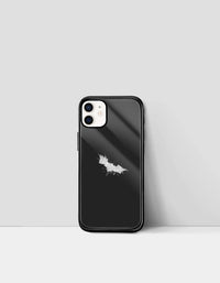 Midnight Mark | Premium Glossy Protective iPhone Glass Case