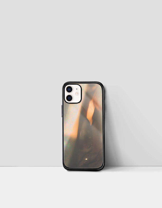 Prism Rainbow Burst | Premium Glossy Protective iPhone Glass Case